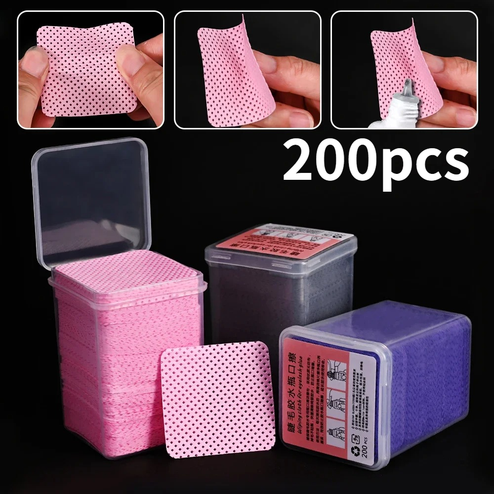 Lash Removal Cream - Wholesale 200Pcs/Box Nail Eyelash Glue Clean