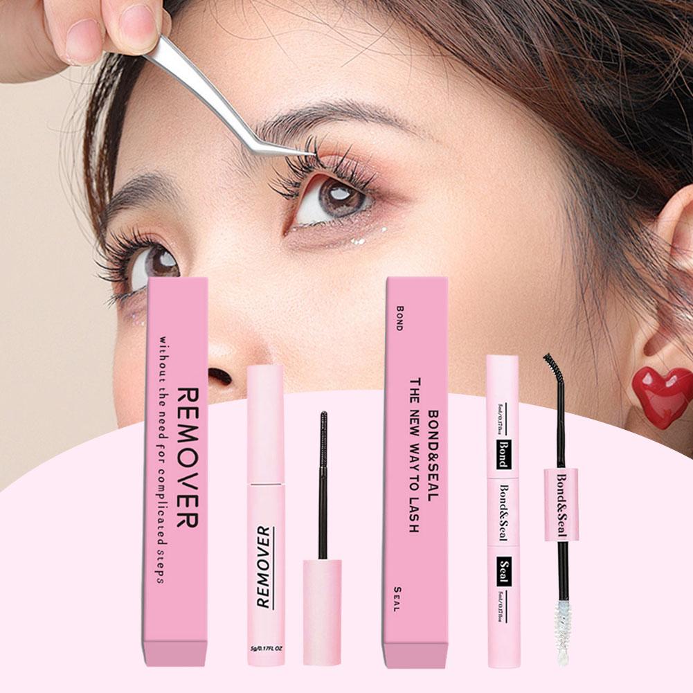 Eyelash Extension Remover At Home - Lash Bond and Seal Individual Lashes