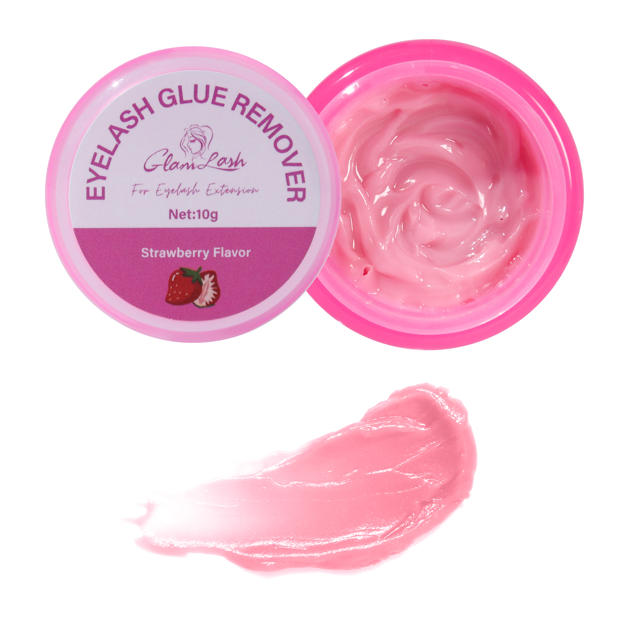 Lash Removal Cream - GLAMLASH 10g Fruit Flavour Eyelash Glue