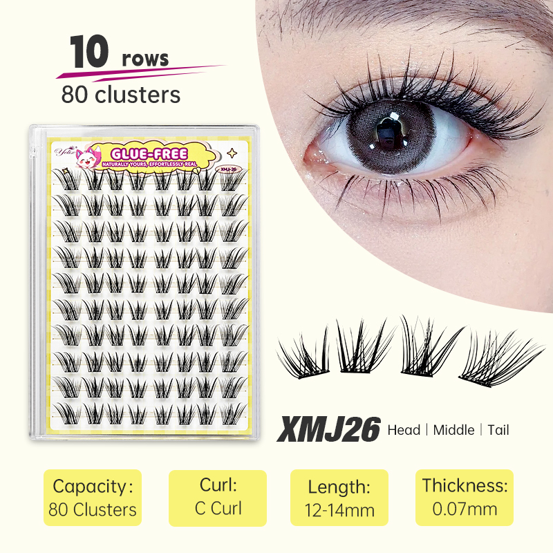 Yelix Fox-style Side Flying Ey - Eyelash Extension Natural Look 리뷰 및 가격