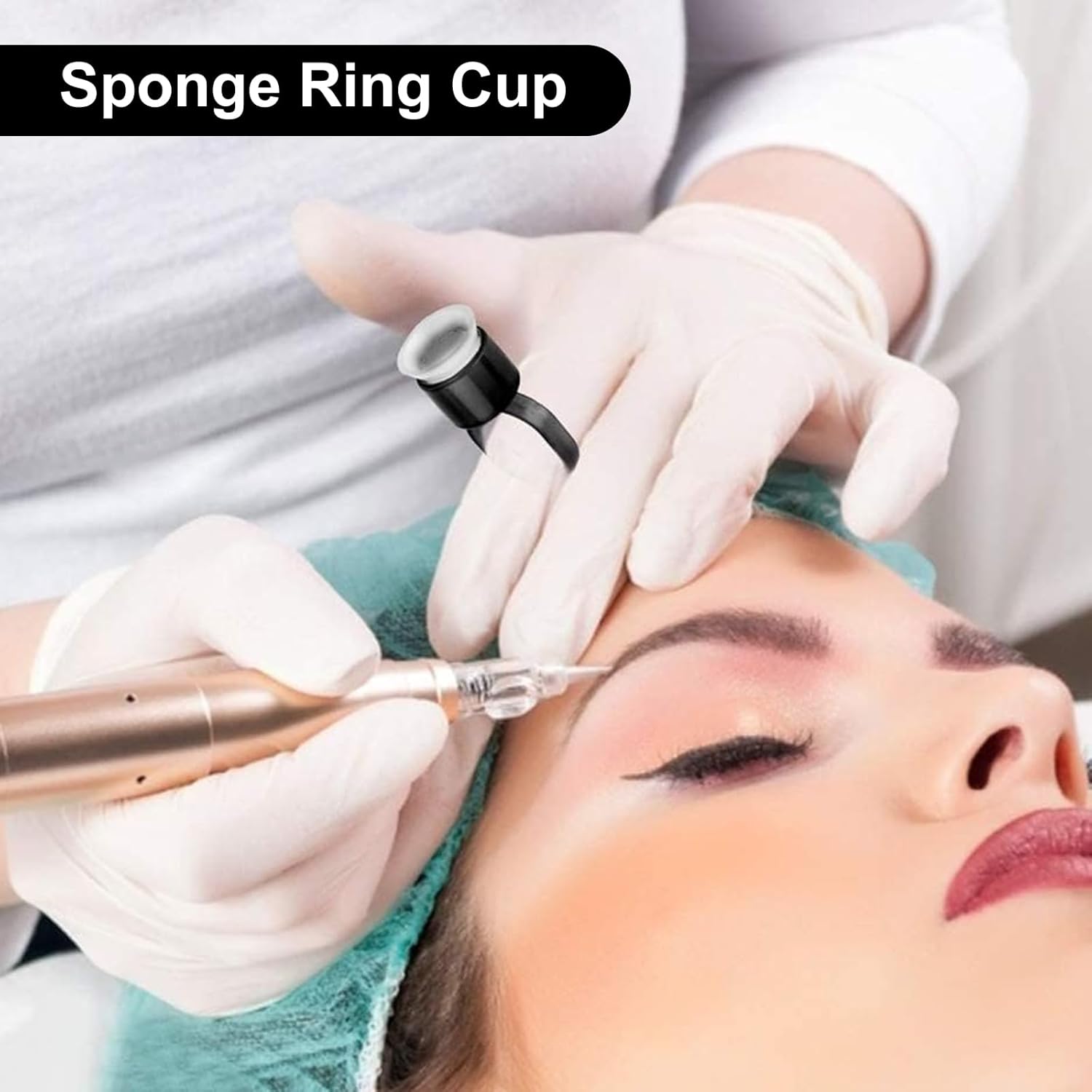50/100PCS Tattoo Ink Ring Cups - Eyelash Extension Permanent 리뷰 및 가격