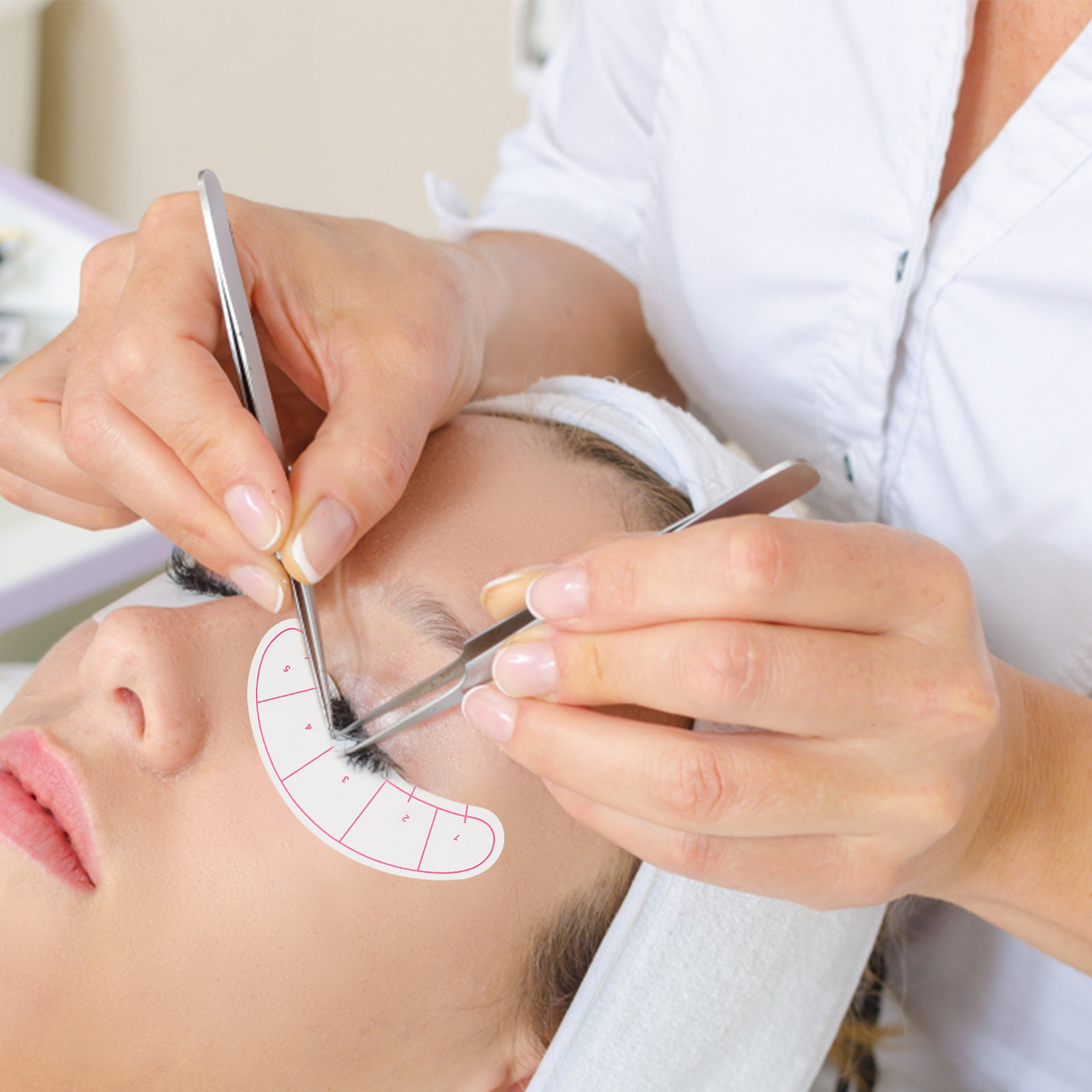 10 Sheets Eyelash Extension Pa - Lash Mapping Sticker 리뷰 및 가격