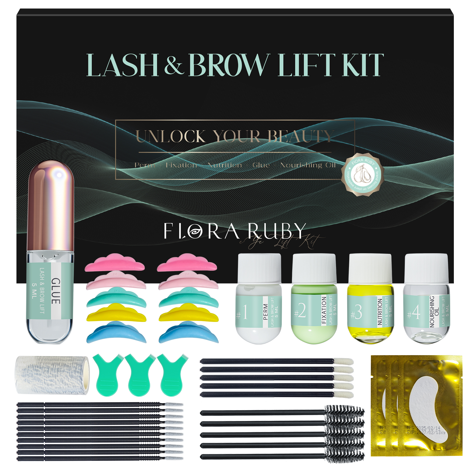 Lash Lift Kit,Eyelash Perm Kit - Eyelash Extension Permanent 리뷰 및 가격