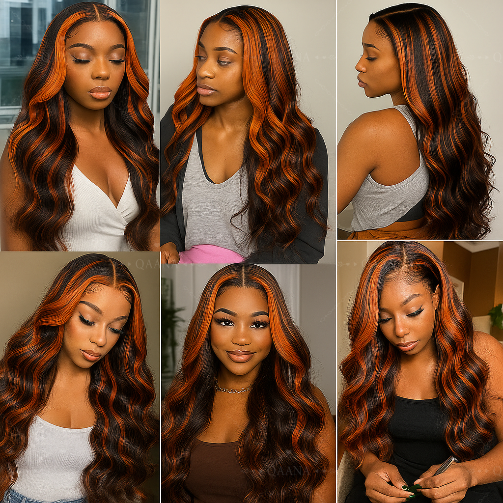 200% Ginger Brown Highlight Wi - Eyelash Extension Natural Look 리뷰 및 가격