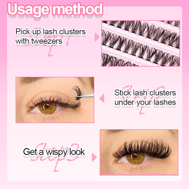 Individual Lashes Eyelash tuft - Eyelash Extension Natural Look 리뷰 및 가격