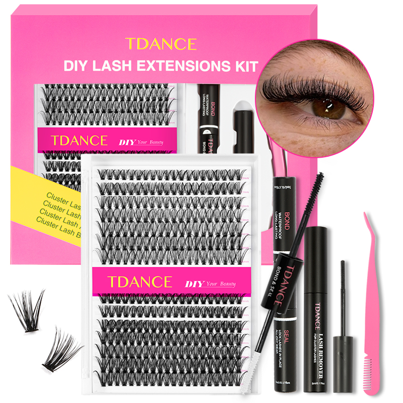 TDANCE 280PCS DIY Mix Clusters - Eyelash Extension Remover At Home 리뷰 및 가격