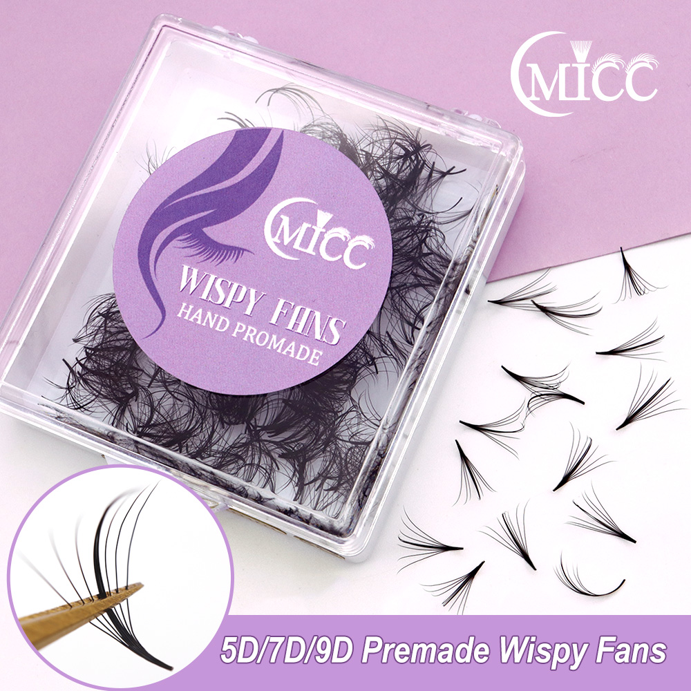 Cmicc 5D/7D Pointy Base Wispy  - Eyelash Extension Human Hair 리뷰 및 가격