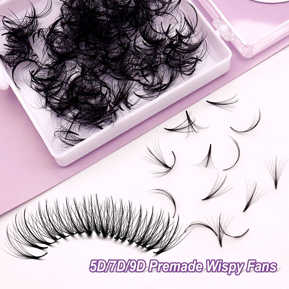 Cmicc 5D/7D Pointy Base Wispy  - Eyelash Extension Human Hair 리뷰 및 가격