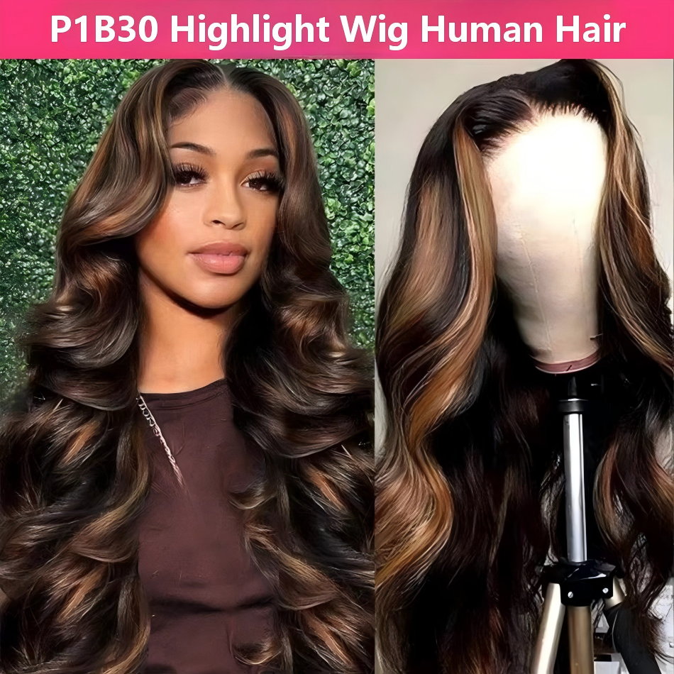 P1B30 Highlight Ombre Body Wav - Eyelash Extension Natural Look 리뷰 및 가격