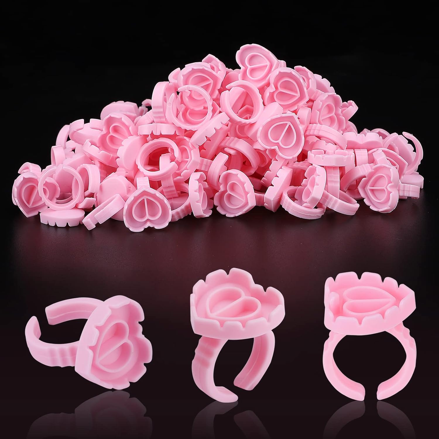 100 PCS Disposable Heart-shape - Lash Mapping Sticker 리뷰 및 가격