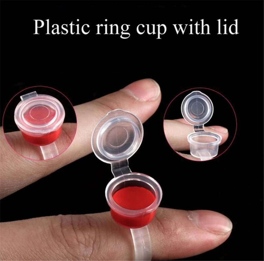 Transparent Tattoo Ink Rings C - Eyelash Extension Permanent 리뷰 및 가격