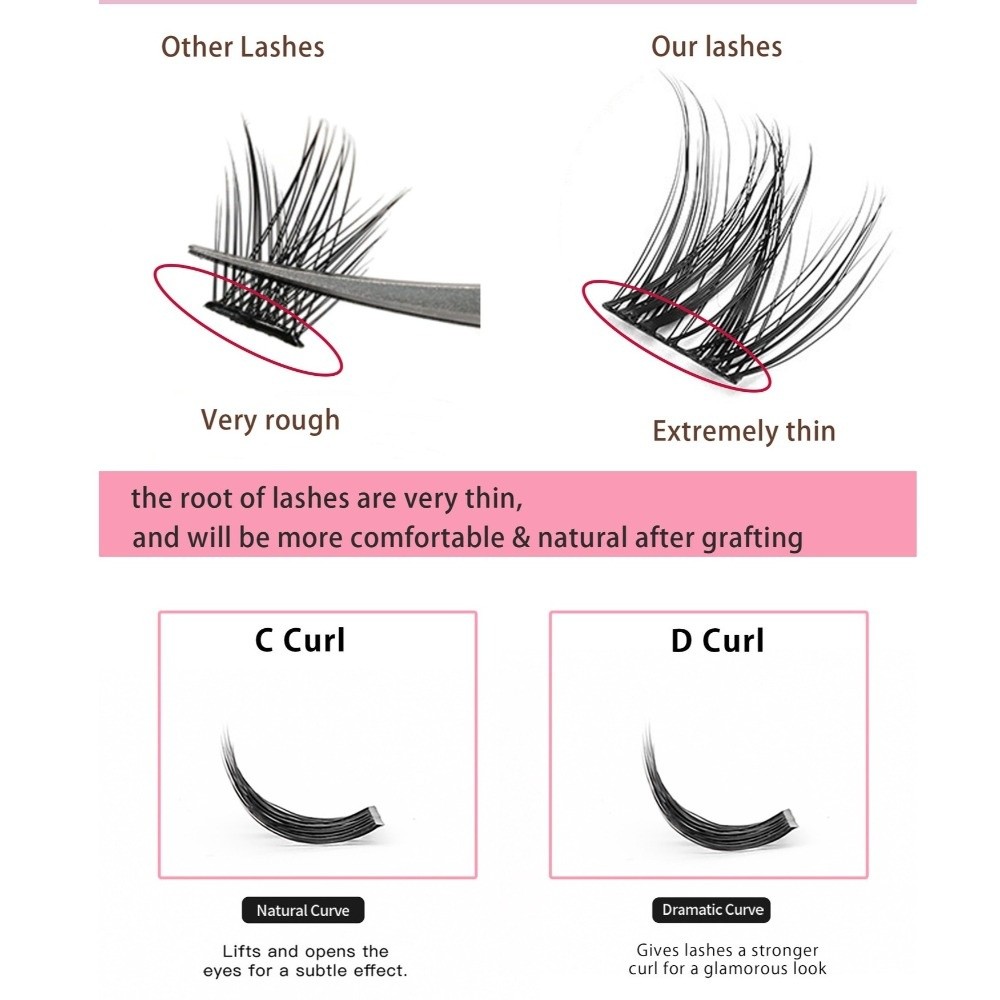 Natural Look DIY Lashes Extens - Eyelash Extension Natural Look 리뷰 및 가격