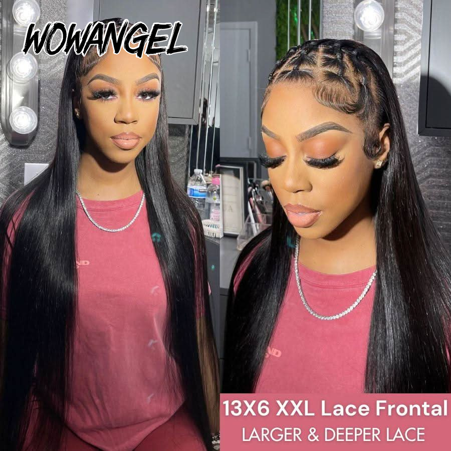 WOWANGEL Straight Lace Front W - Eyelash Extension Natural Look 리뷰 및 가격
