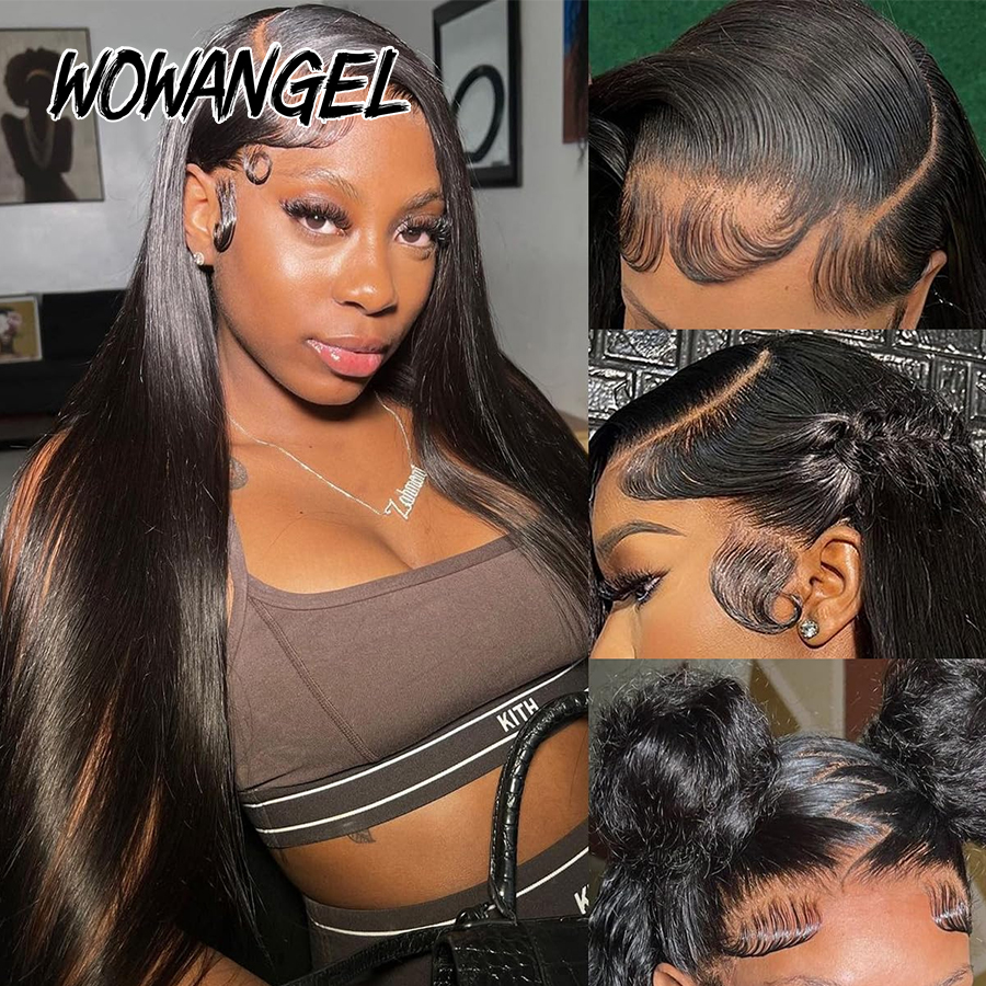 WOWANGEL Straight Lace Front W - Eyelash Extension Natural Look 리뷰 및 가격
