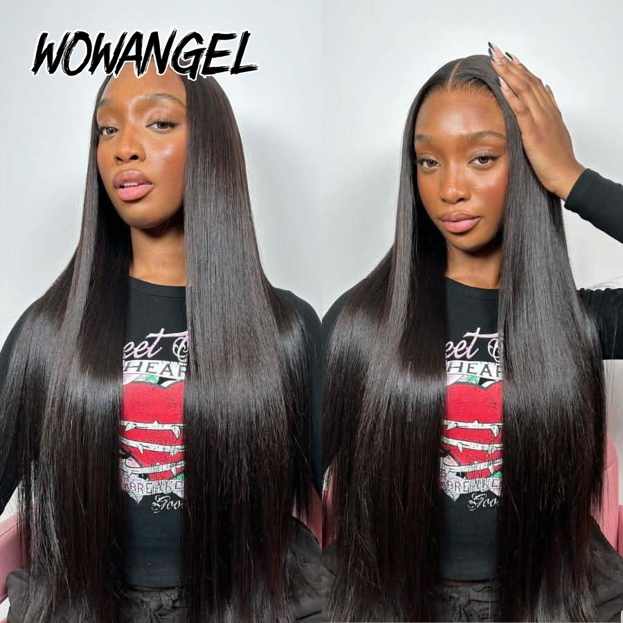 WOWANGEL Straight Lace Front W - Eyelash Extension Natural Look 리뷰 및 가격