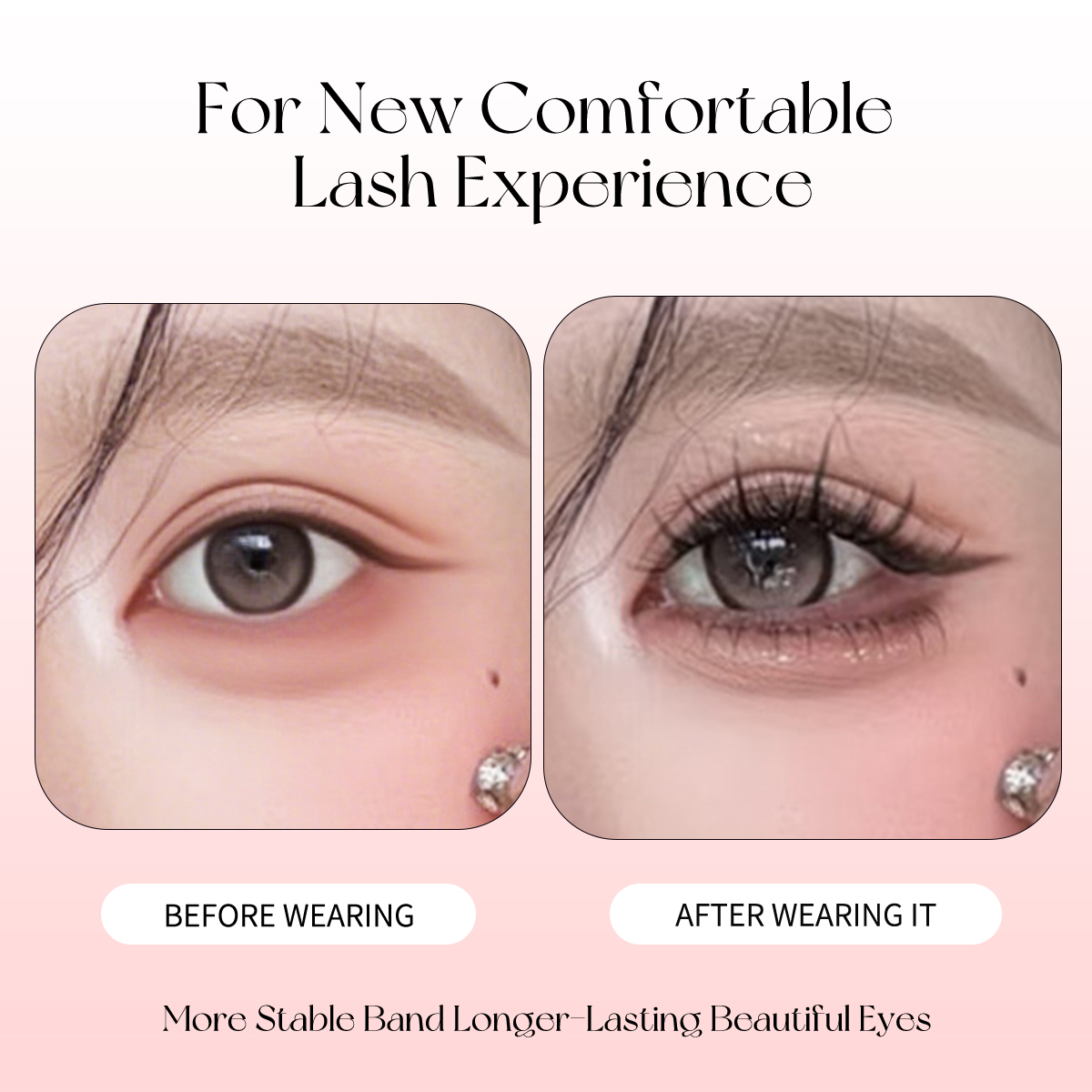 Easy Snap-On Eyelash Clusters  - Eyelash Extension Human Hair 리뷰 및 가격