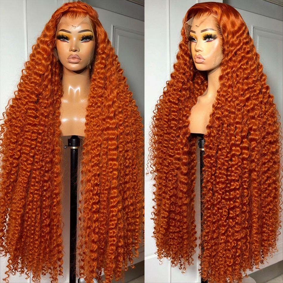13x6 Ginger Orange Deep Wave L - Eyelash Extension Natural Look 리뷰 및 가격