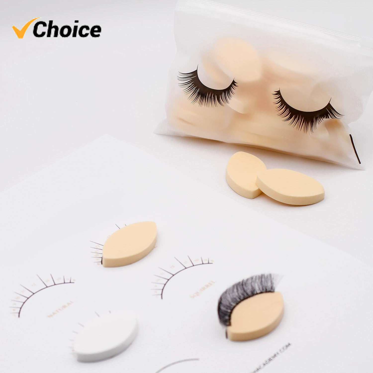 Beginner Lash Map Chart Wispy  - Lash Mapping Sticker 리뷰 및 가격