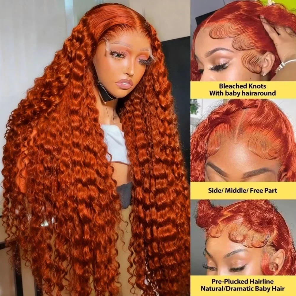 200% Density Ginger Orange Dee - Eyelash Extension Natural Look 리뷰 및 가격