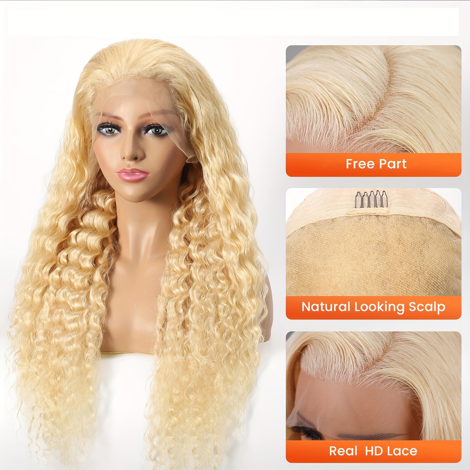613 HD Lace Frontal Wig 13x4 1 - Eyelash Extension Natural Look 리뷰 및 가격