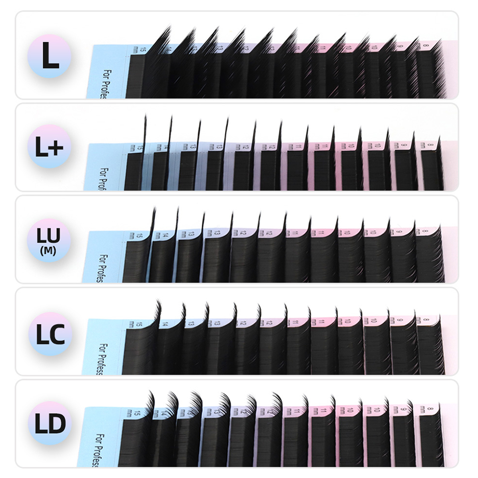 RUJADE L L+ LC LD LU(M) Curl I - Eyelash Extension Human Hair 리뷰 및 가격