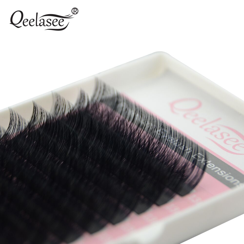 Qeelasee Faux Mink Individual  - Eyelash Extension Human Hair 리뷰 및 가격