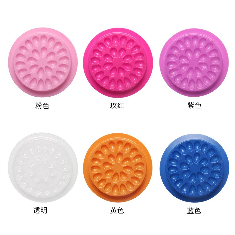 100pcs Eyelash Glue Holder Eye - Lash Mapping Sticker 리뷰 및 가격