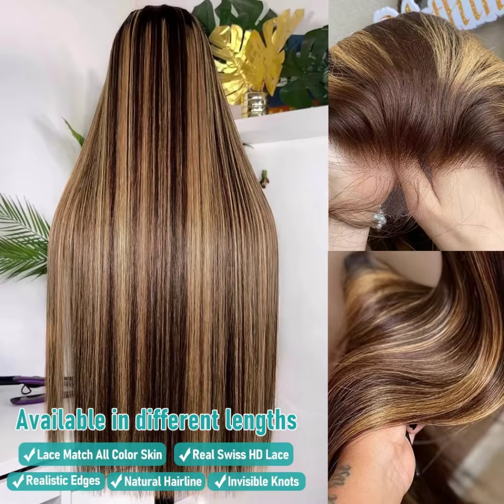 Highlight Straight P4/27 Color - Eyelash Extension Natural Look 리뷰 및 가격