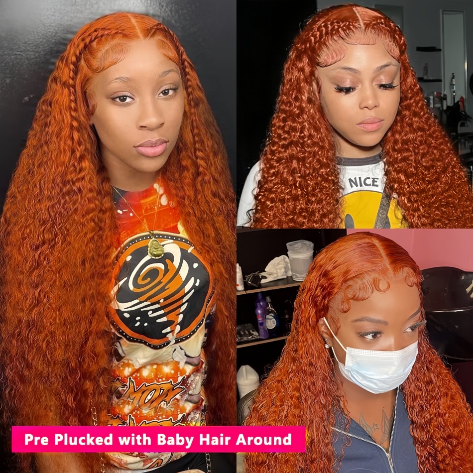 30Inch Orange Ginger Water Wav - Eyelash Extension Natural Look 리뷰 및 가격