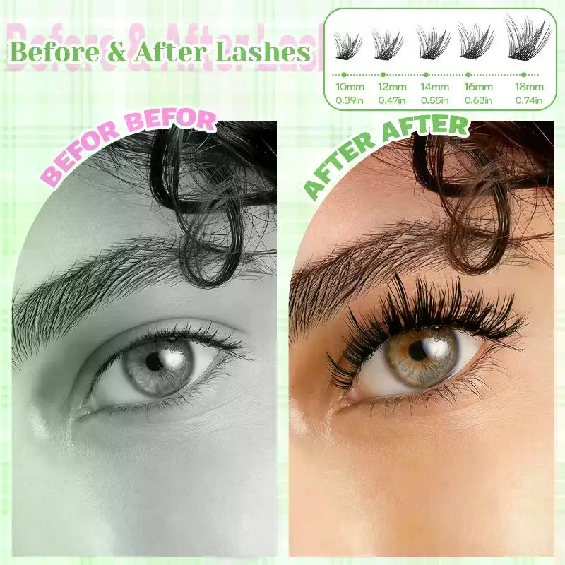 Natural Look False Eyelashes W - Eyelash Extension Natural Look 리뷰 및 가격