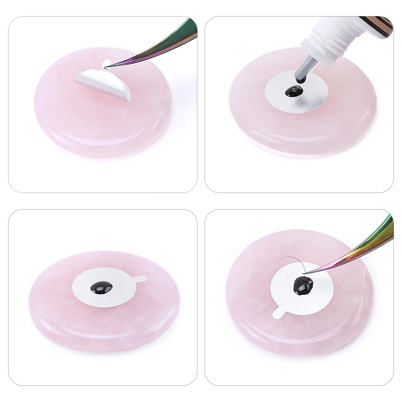 Glue Pallet Eyelashes Extensio - Lash Mapping Sticker 리뷰 및 가격