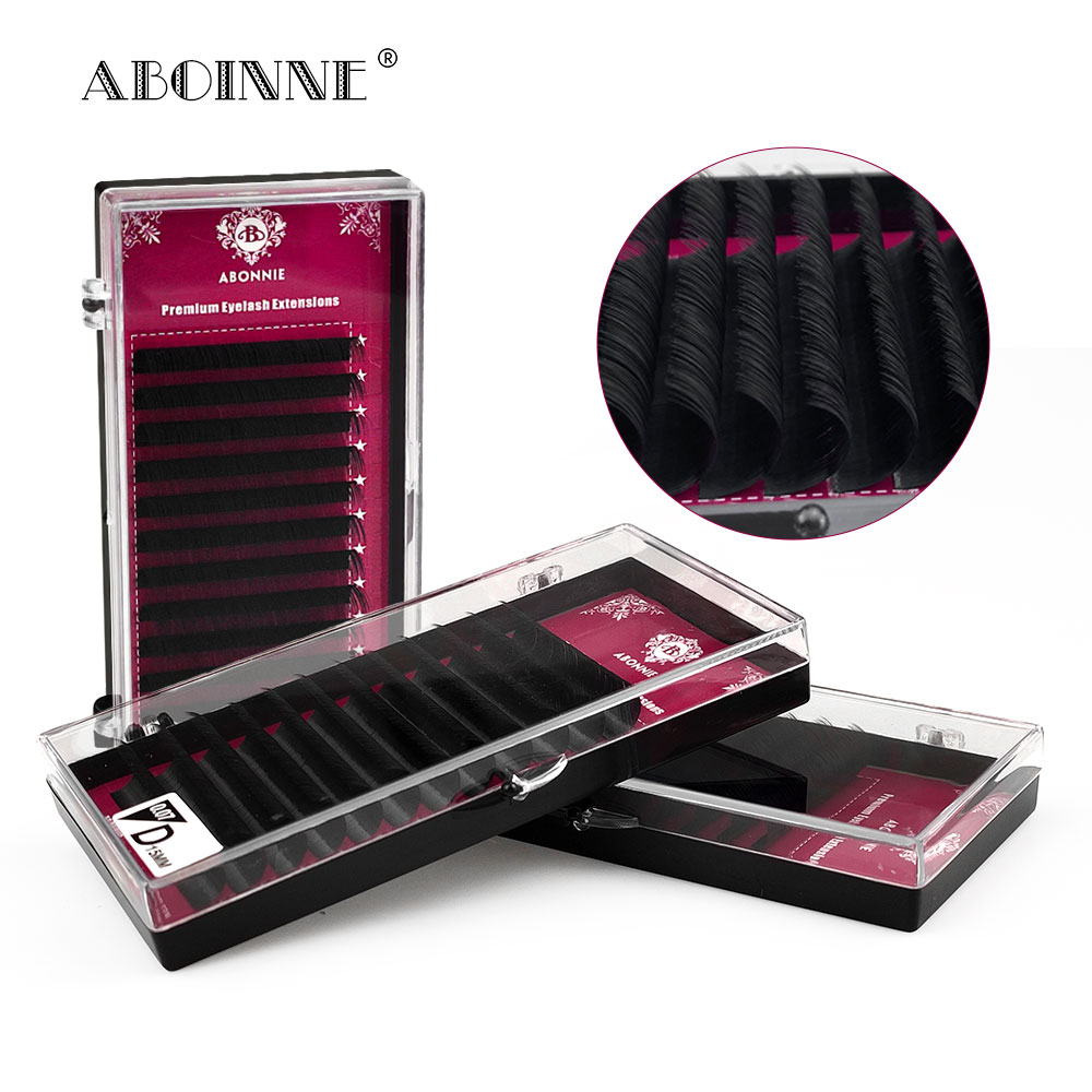 Abonnie 8-17mm Faux Individual - Eyelash Extension Human Hair 리뷰 및 가격