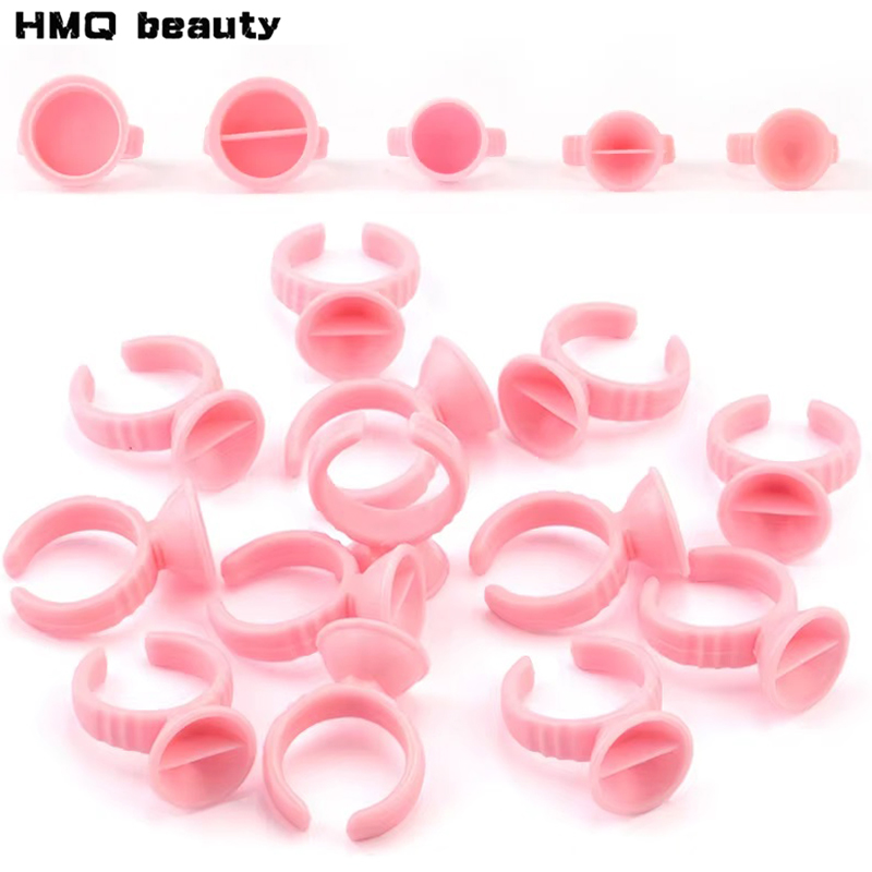 100pcs Disposable Glue Rings P - Eyelash Extension Permanent 리뷰 및 가격