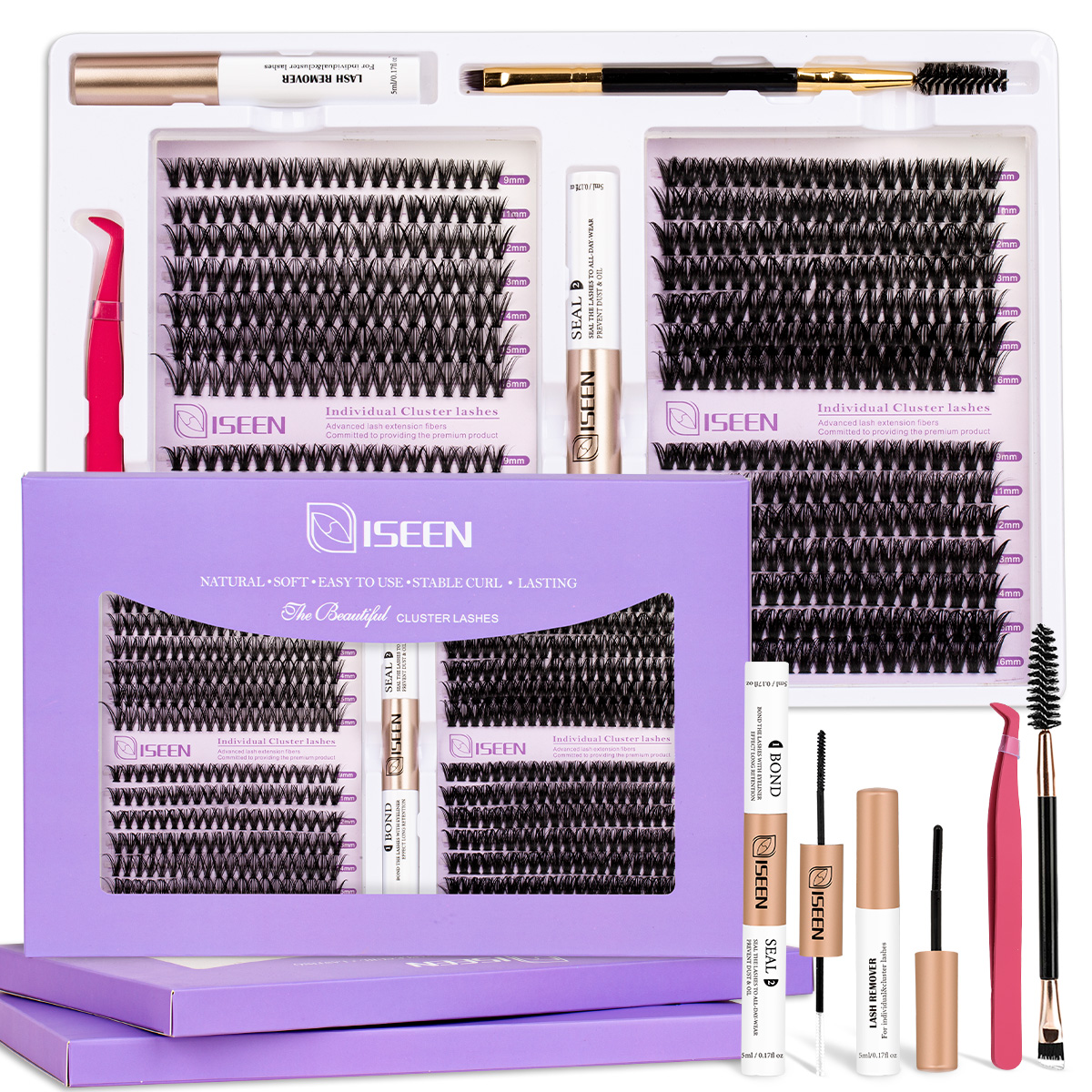 Eyelash Clusters Kit Soft Volu - Lash Removal Cream 리뷰 및 가격